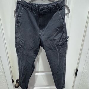 Uniqlo Men's Dark Gray Cargo Pants
